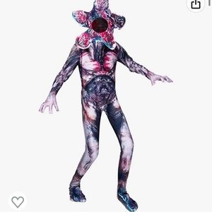 Demogorgon Costume for Kids Halloween Scary Cosplay Flower Monster Jumpsuit